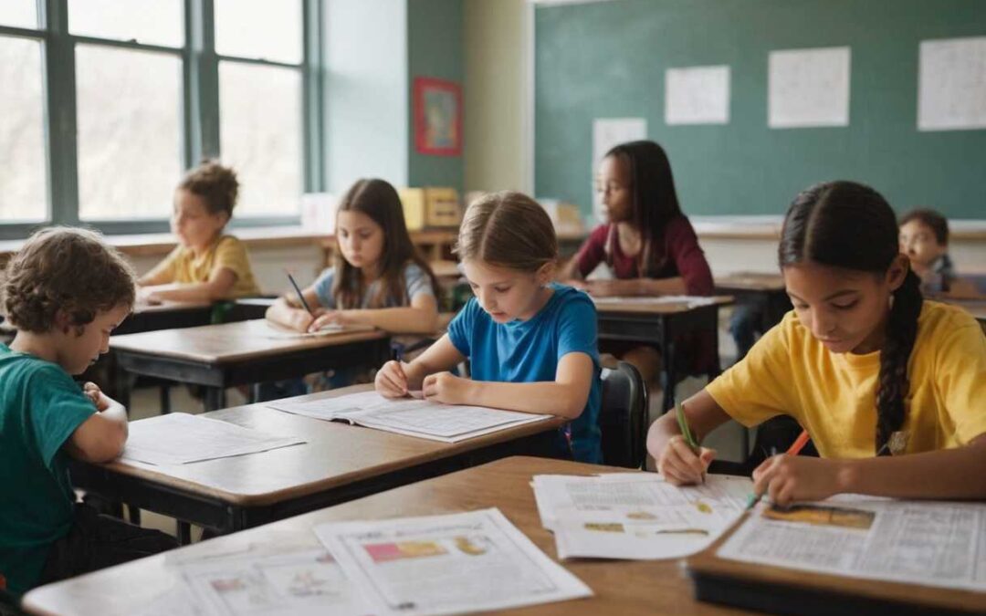 Apprendre en s&rsquo;amusant des fiches créatives pour les élèves de CM2 à l&rsquo;école