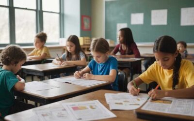 Apprendre en s’amusant des fiches créatives pour les élèves de CM2 à l’école